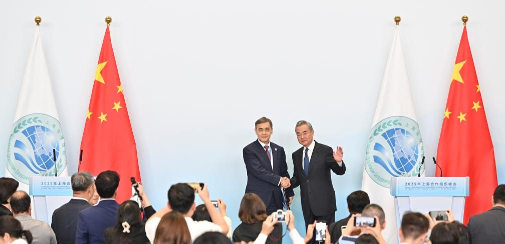 (SCO Tianjin Summit) Chinese FM highlights fruitful outcomes of SCO Tianjin Summit