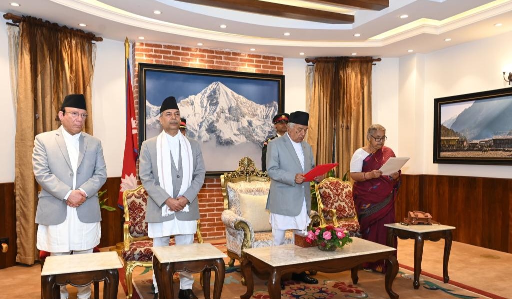 Former chief justice Sushila Karki takes office to head Nepal's interim gov't