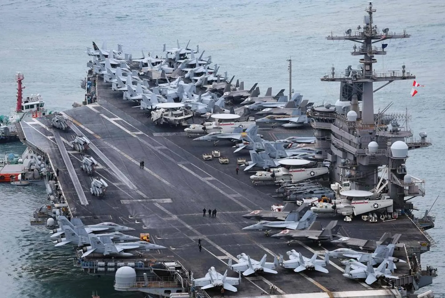 US Aircraft Carrier Arrives in South Korea, Days after North Korea Test-Fired Missiles