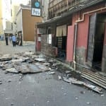 2 killed, 1 in cardiac arrest after explosion at quake-hit mall in southwestern Japan