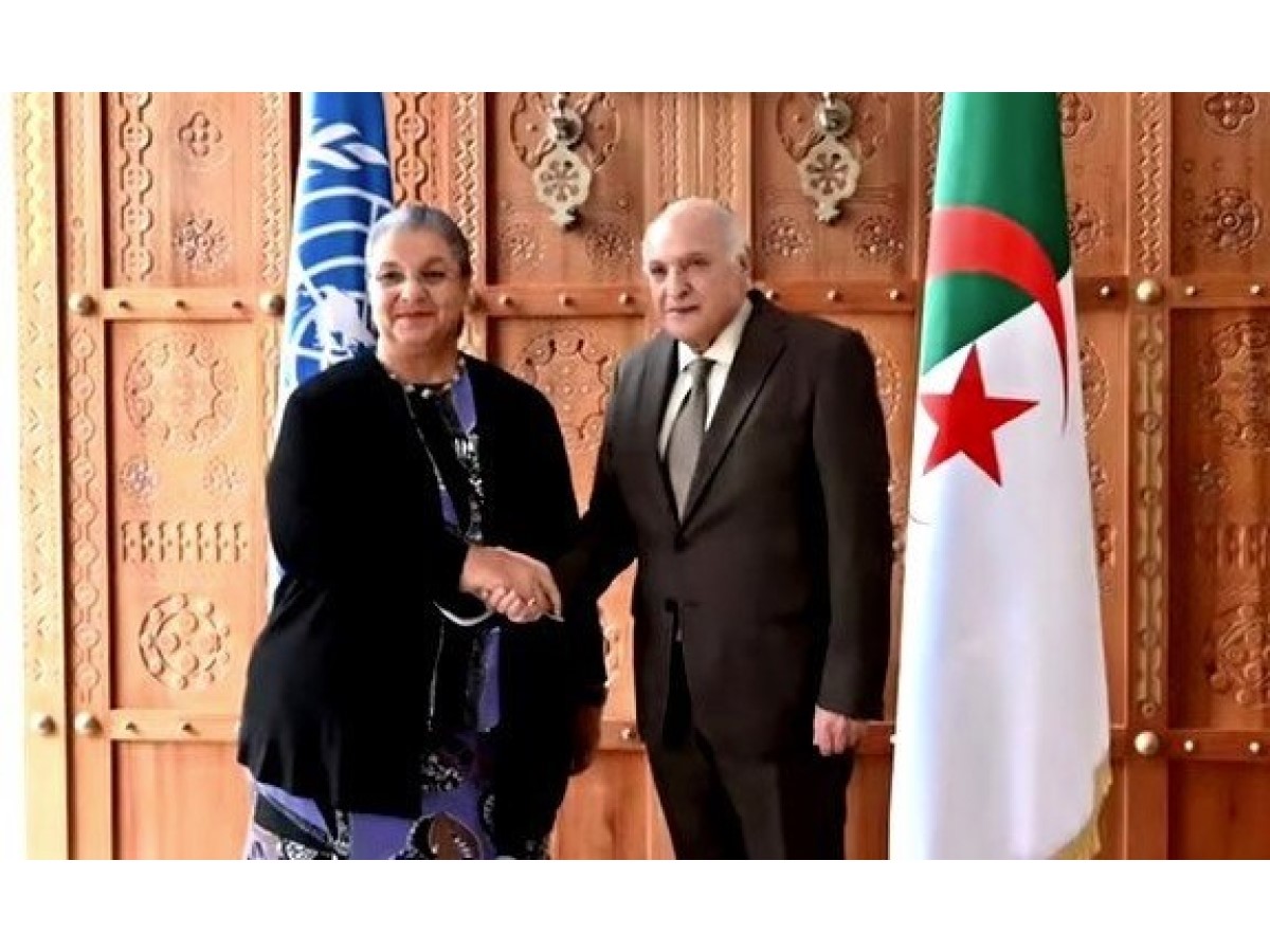 Algerian Foreign Minister, UN Official Discuss Latest Developments in Libya