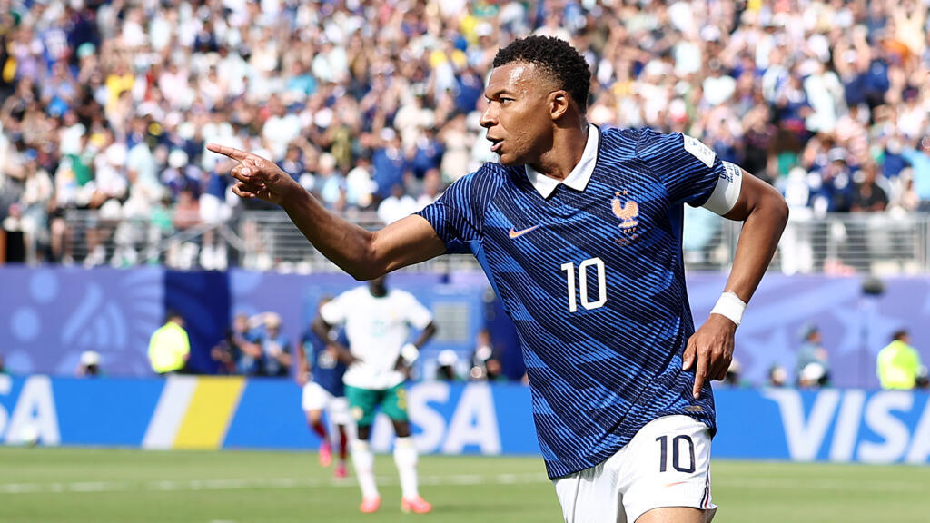 Mbappe leads France past Iraq in eventful World Cup fixture