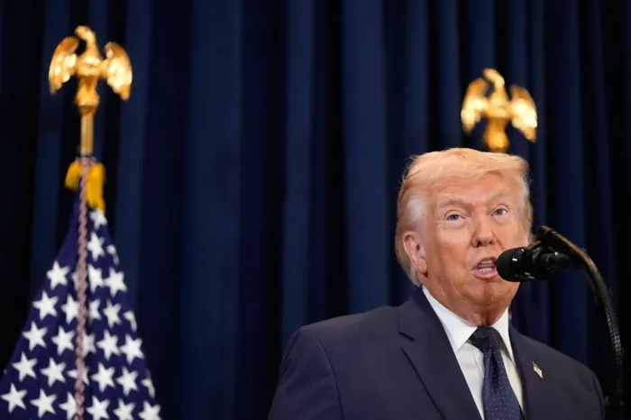 Trump says military strikes against Iran to be over "soon