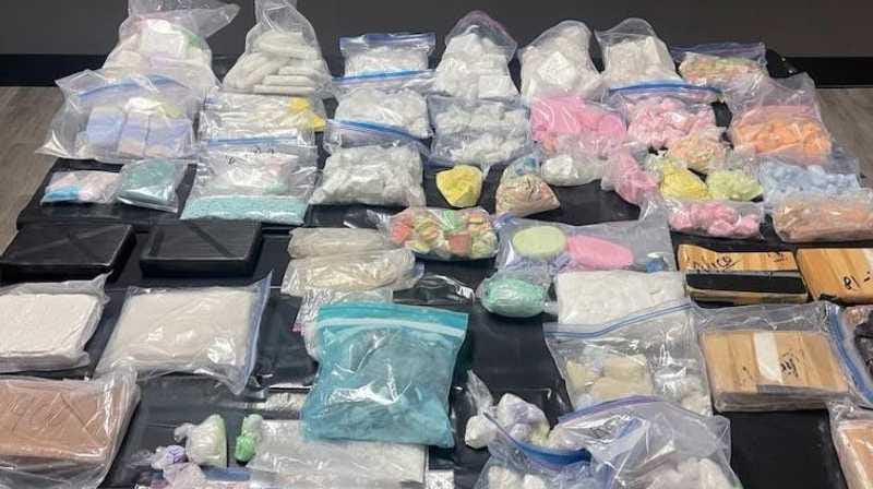 Large haul of narcotics seized in Myanmar's Yangon