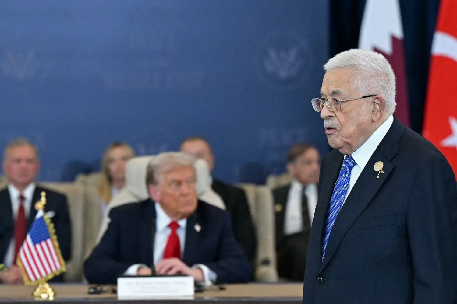 Abbas Signals Palestinian Authority’s Readiness for Role in Post-War Gaza  