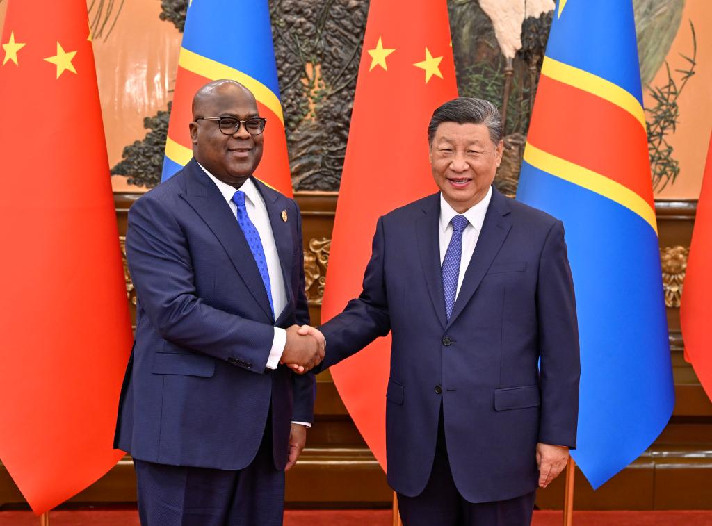 DR Congo, China pledge to enhance comprehensive strategic cooperative partnership