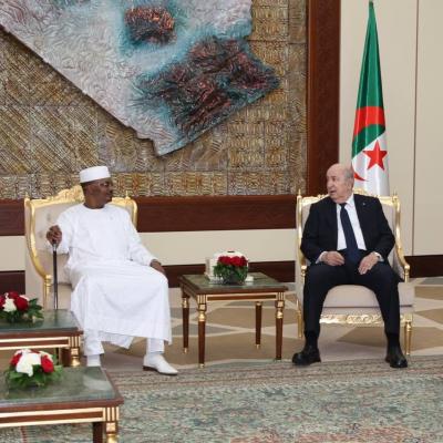 Chadian president wraps up Algeria visit with 28 cooperation deals
