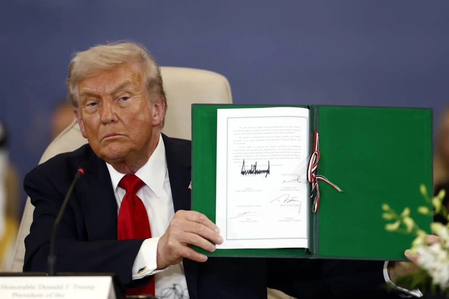 'We Have Peace in the Middle East,' Trump Tells Gaza Summit