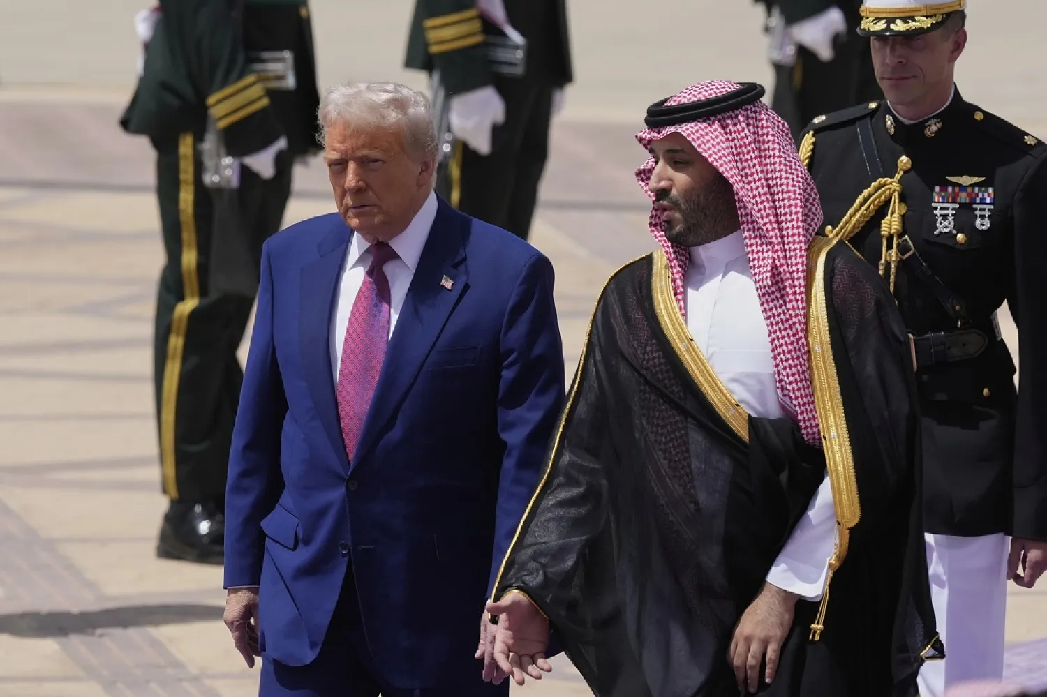 Trump Arrives in Riyadh on Official Visit 