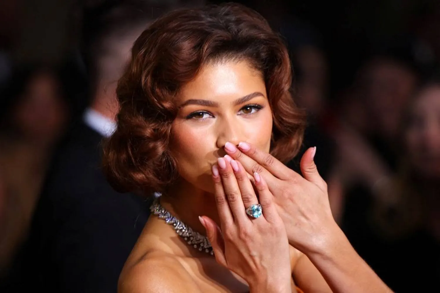 Zendaya Sparks Engagement Speculation at Golden Globes with a Sparkling Ring