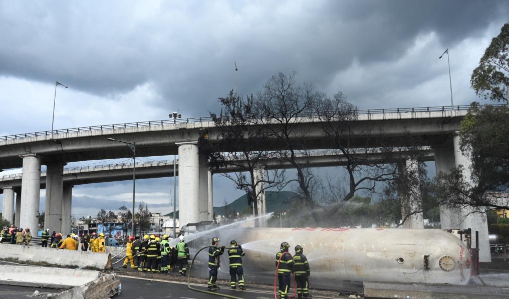 57 injured after gas tanker truck explodes in Mexico City
