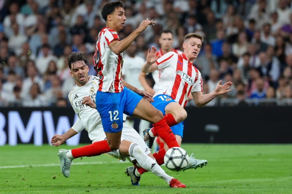 Real Madrid's title hopes dealt heavy blow afer 1-1 draw at home to Girona