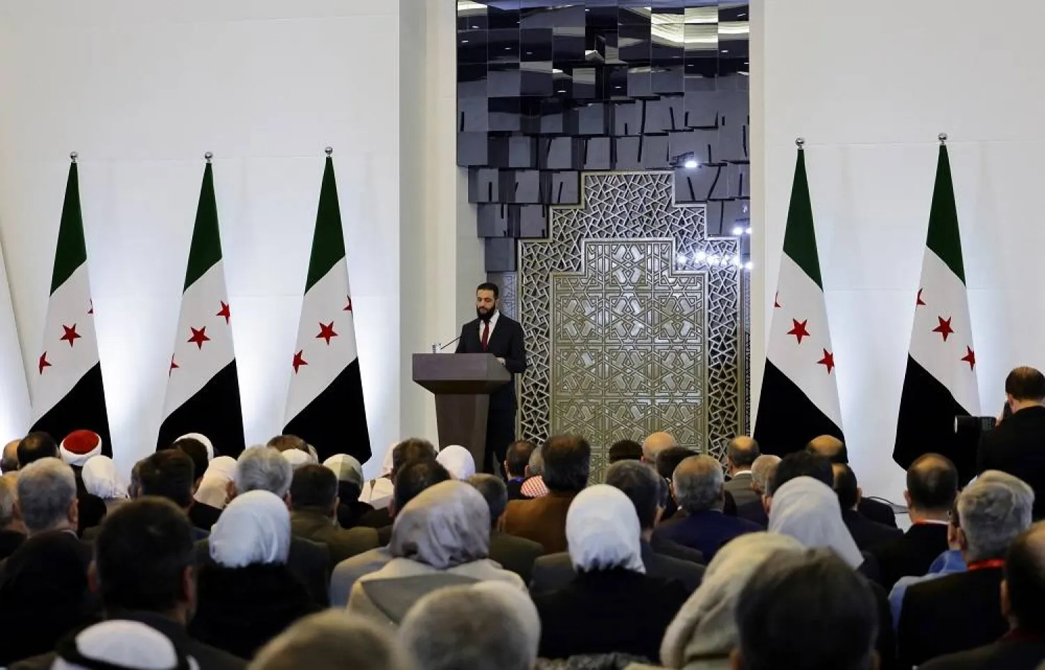 National Dialogue a ‘Historic Opportunity’ for Syria, Interim President Says 