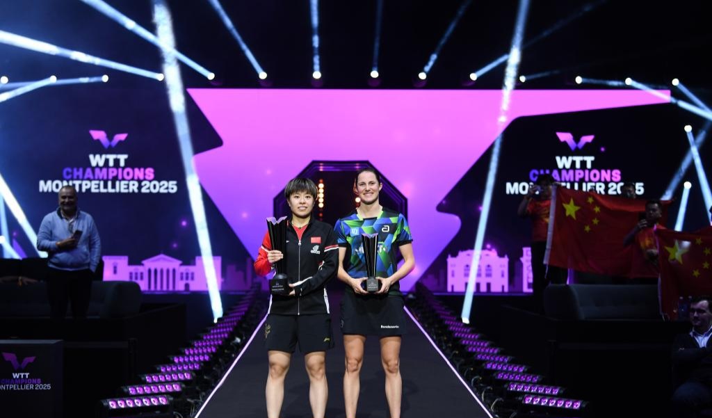 Wang, Moregard triumph in WTT Champions Montpellier