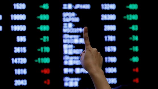 Japan's benchmark Nikkei stock index up over 4 pct on U.S.-Iran ceasefire