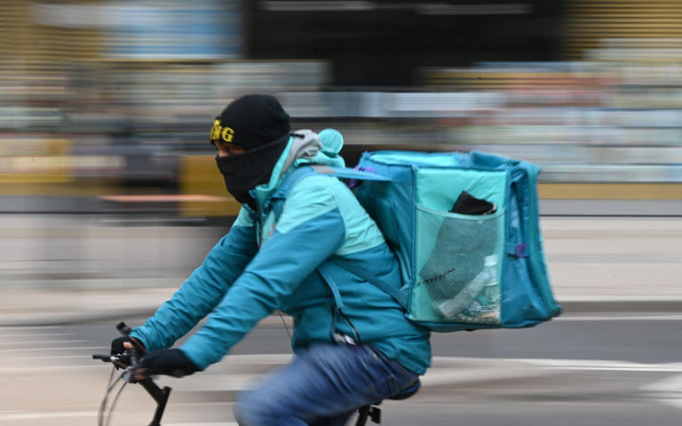 Deliveroo sacks more than 100 drivers in crackdown on illegal migrants