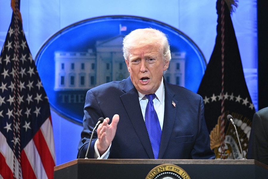 Trump says currently sending U.S. troops into Iran "waste of time