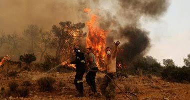 Greece requests EU assistance as wildfires rage across country