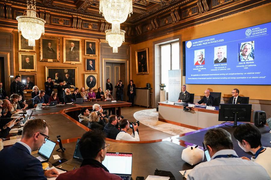 2025 Nobel Prizes awarded at Stockholm ceremony