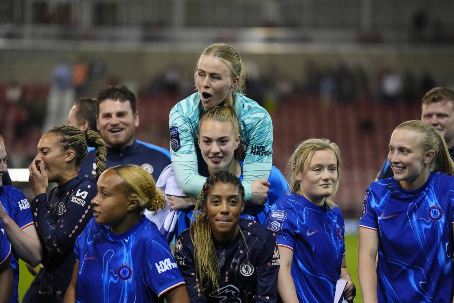 Chelsea Beat Man United 1-0 to Win Sixth Straight WSL Title