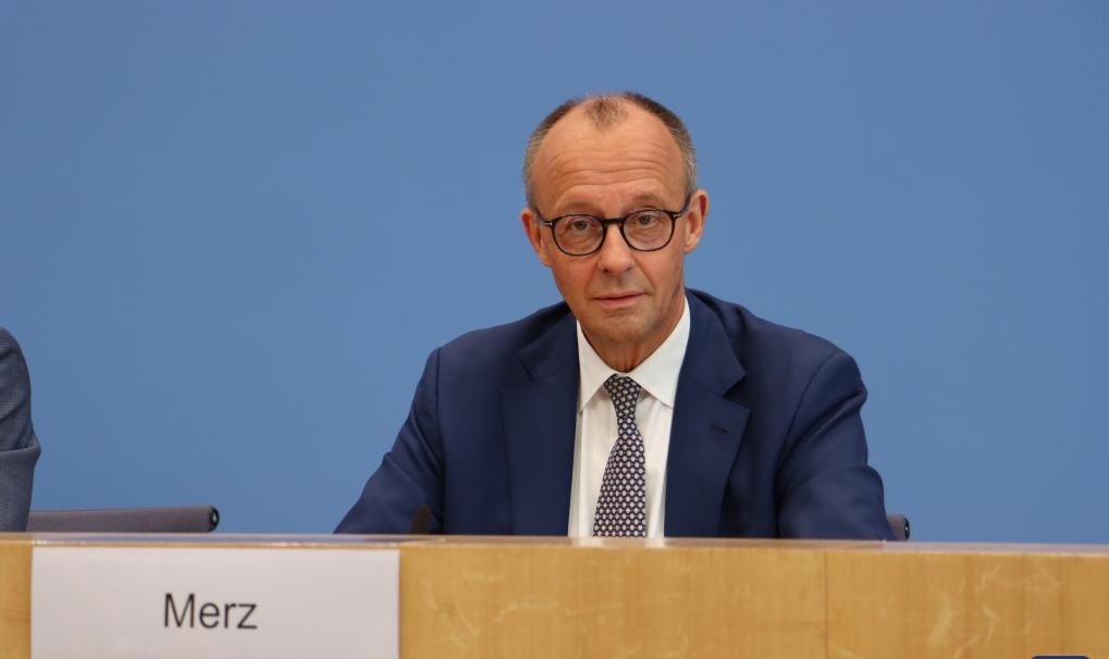 German Chancellor Merz calls Gaza situation "unacceptable"
