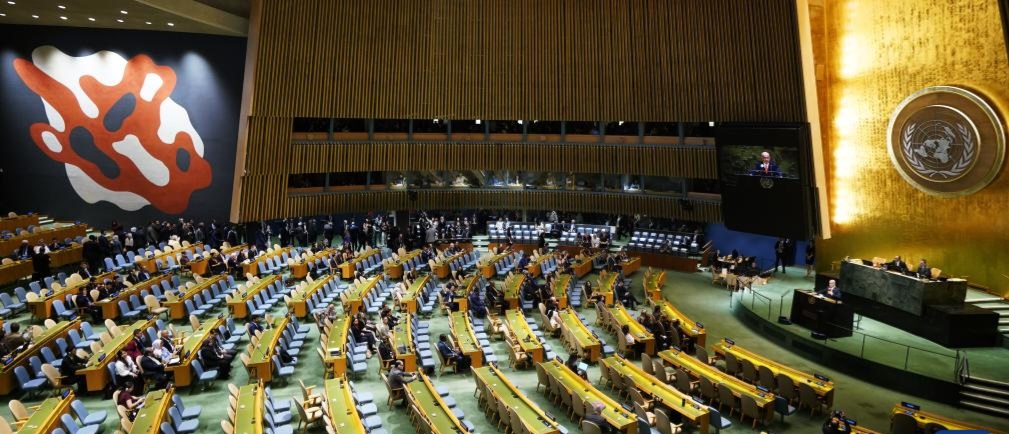 Many delegates walk out in protest when Netanyahu addresses UN General Assembly
