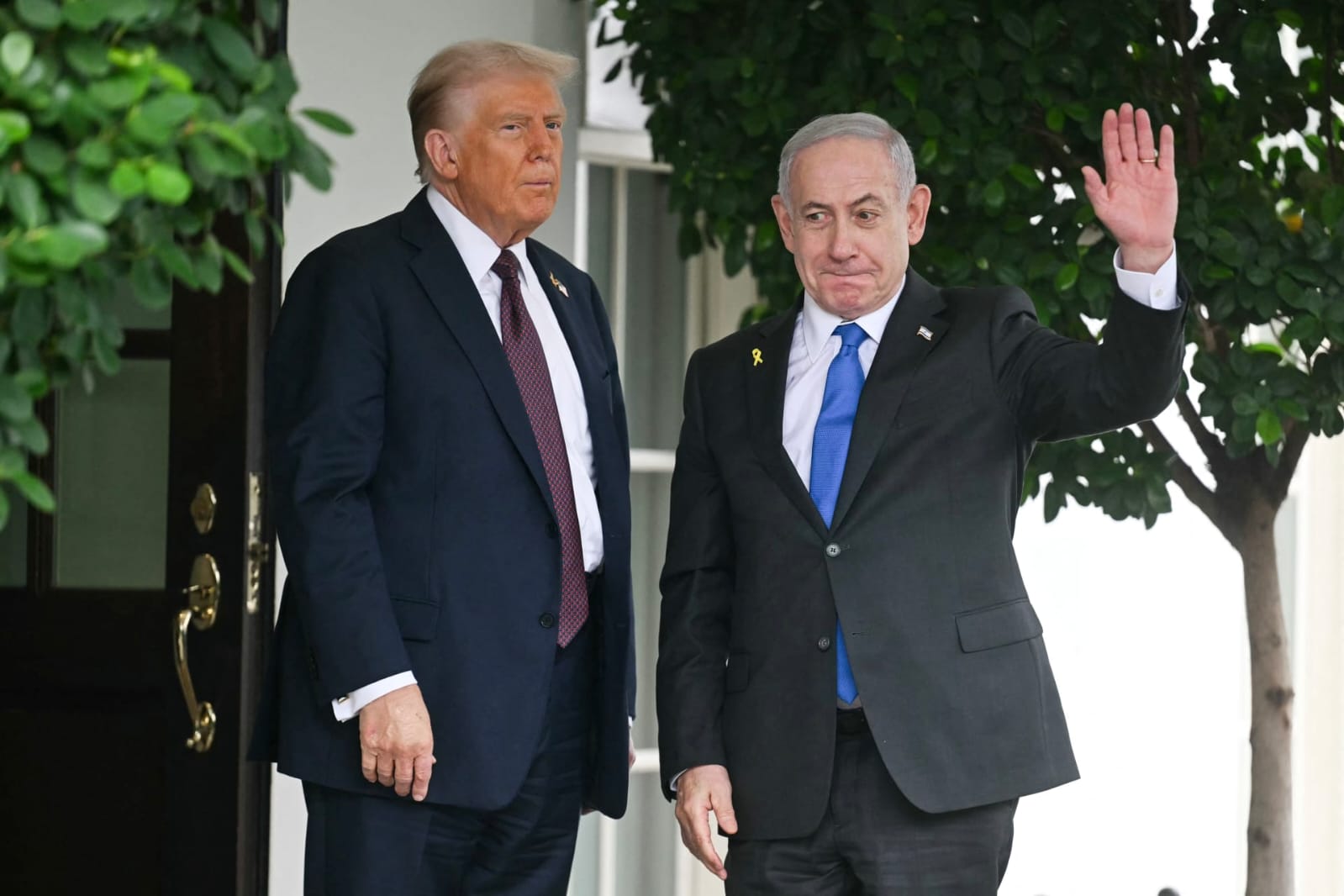 White House says Trump-Netanyahu talks "productive"