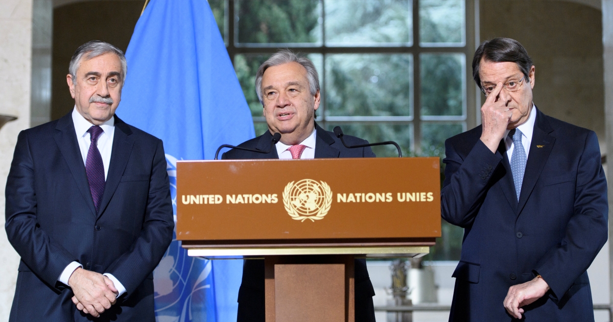 Tripartite Cyprus talks end without agreement