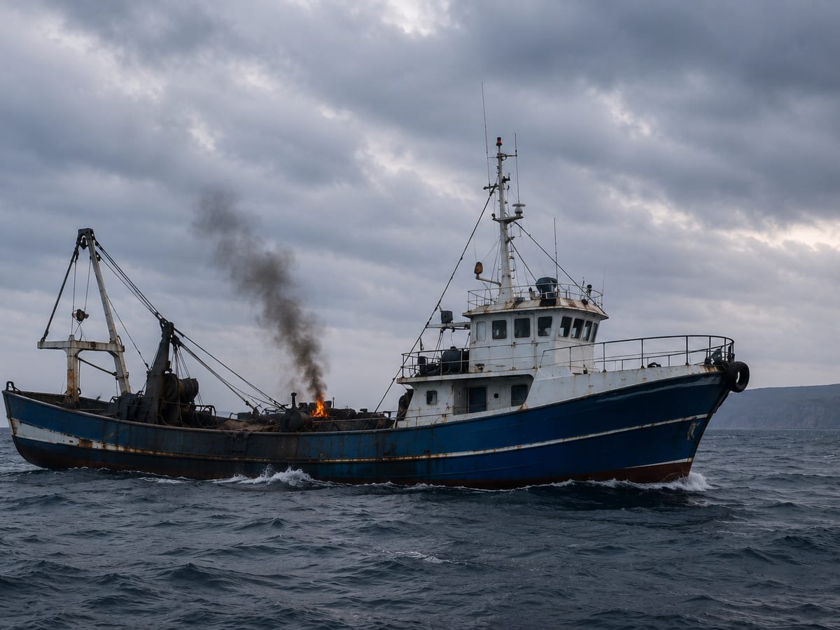 1 killed, 4 injured in attack on Turkish fishing boat in Black Sea