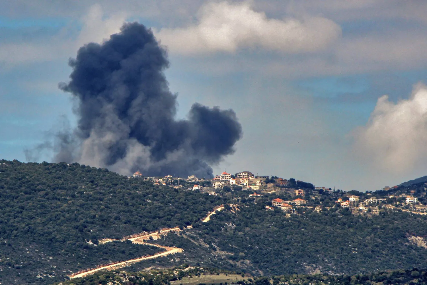 Israel Pounds South Lebanon After Intercepting Rockets, Hezbollah Denies Involvement