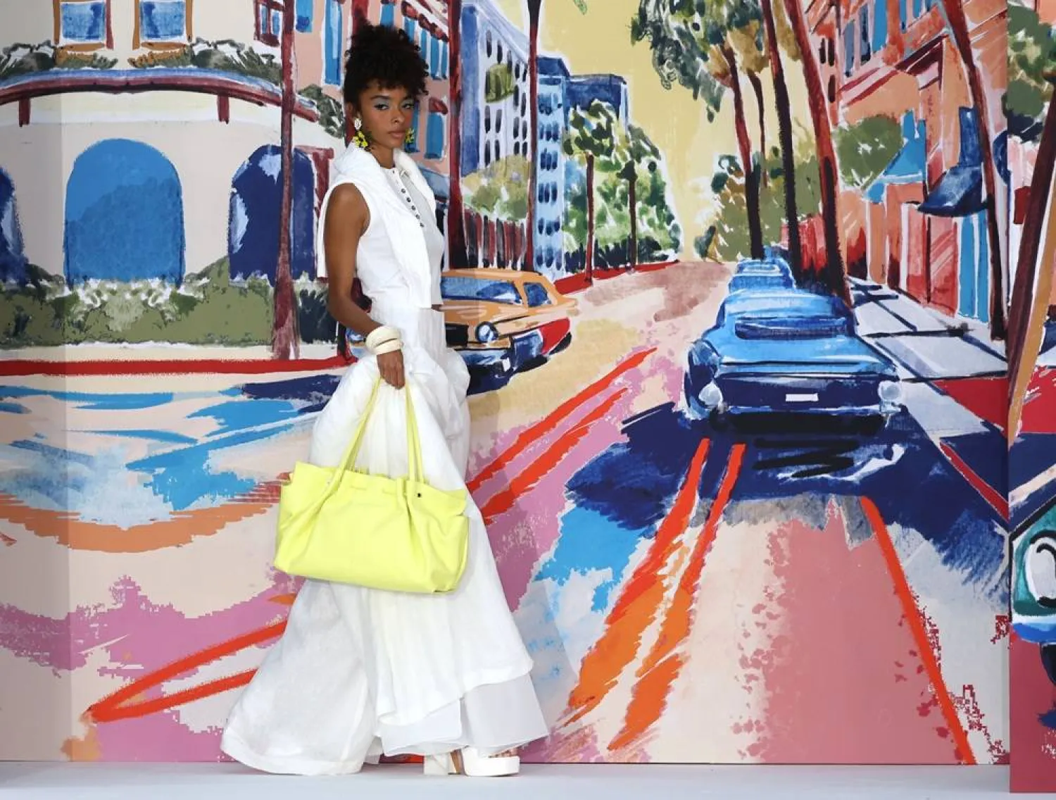 Paul Costelloe Nods to 1960s, Broken Dolls Inspire Bora Aksu at London Fashion Week