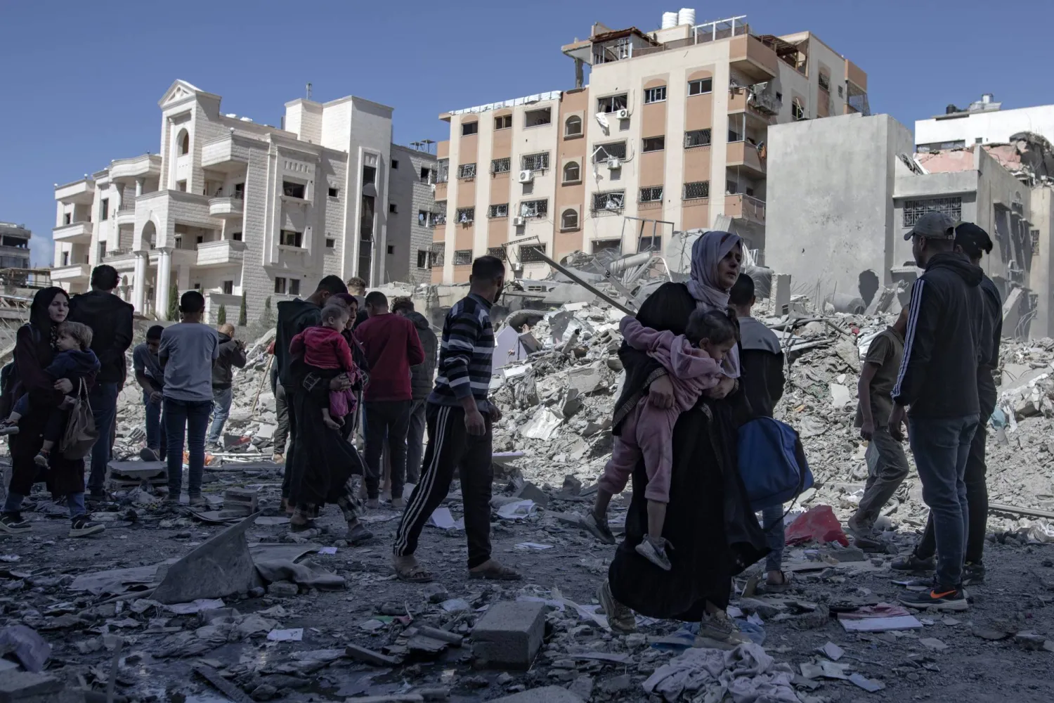 Israeli Strikes across Gaza Hit Multiple Homes, Killing at Least 58 Palestinians