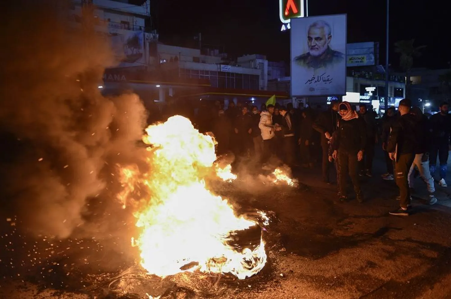 Hezbollah Supporters Block Roads to Airport After Tehran Flight Barred from Heading to Beirut