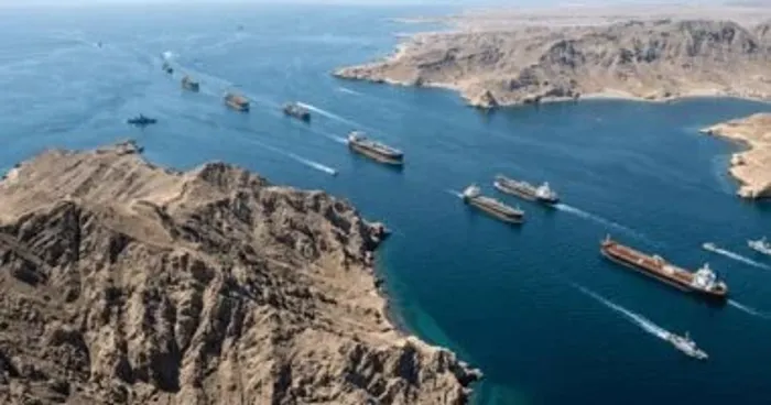 Vessel catches fire near Omani side of Strait of Hormuz