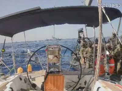 Israel intercepts Gaza-bound aid flotilla, detains hundreds of activists