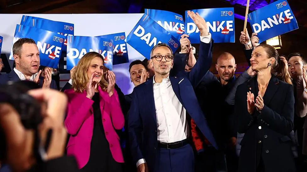 Far right in Austria 'opens new era' with election victory