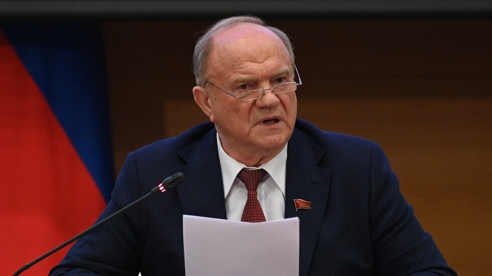 Zyuganov re-elected head of Russian communist party