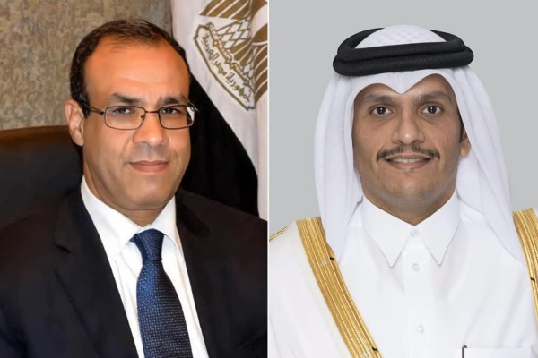 Qatari, Egyptian PMs meet on cooperation, Gaza situation