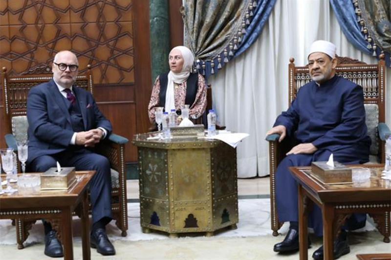 Gaza tragedies surpass all crimes descriptions: Azhar grand imam to Estonia president