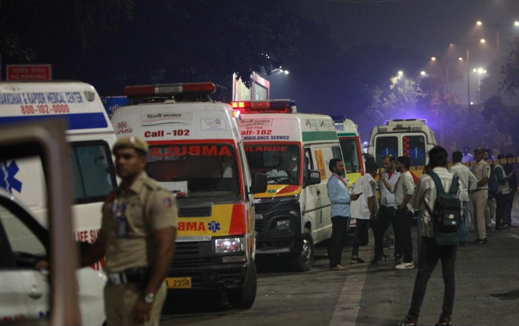 Official confirms 8 deaths in Delhi blast