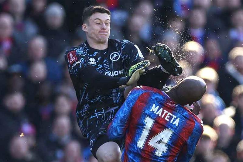 Millwall keeper who challenged Palace forward Mateta in FA Cup faces a longer ban