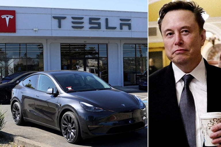 Tesla prices surge by £14,000 despite slumping electric car sales and criticism of Elon Musk