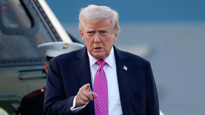 Trump slams "one sided" relationship with NATO as "rediculous"