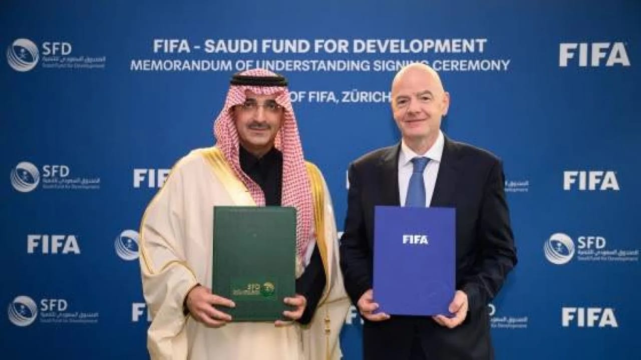 FIFA, Saudi agency pledge 1bn dollars to fund football infrastructure in developing countries and regions