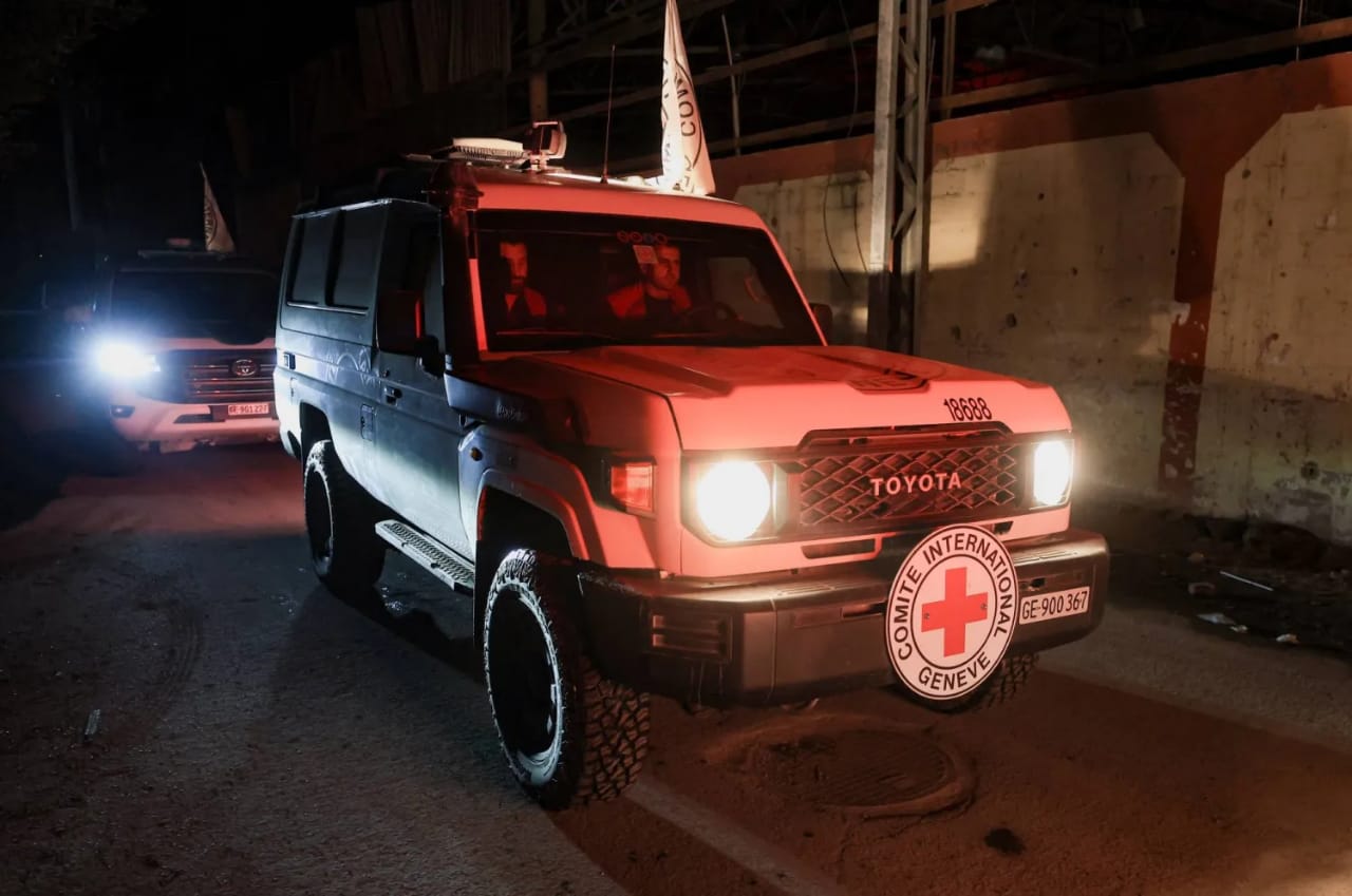 Red Cross en route to collect bodies of Israeli hostages from Hamas, Israel says