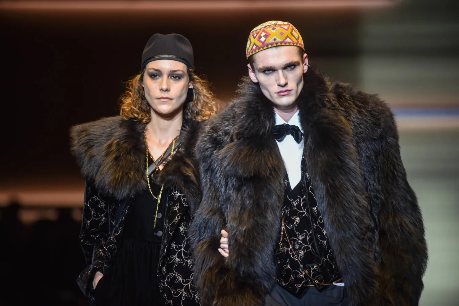 Emporio Armani Collection Captivates with Textures, Softness at Milan Fashion Week