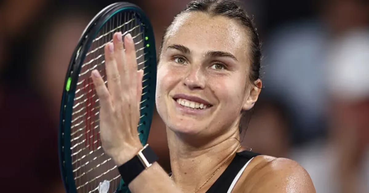 No. 1 Sabalenka cruises into Australian Open quarters
