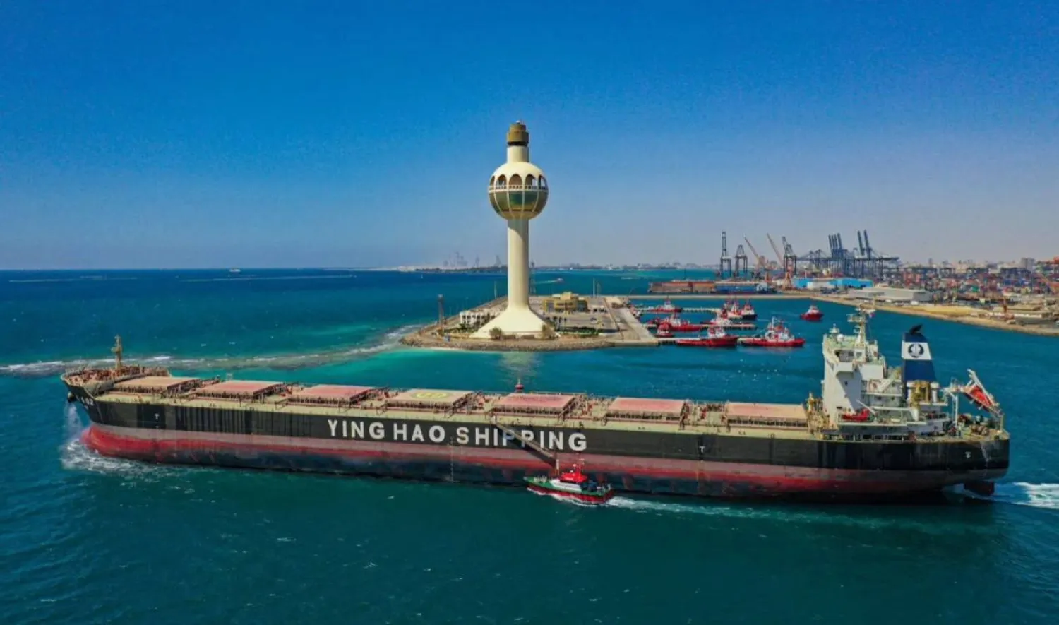 New Shipping Service Connects Jeddah Islamic Port with China, Malaysia and Egypt