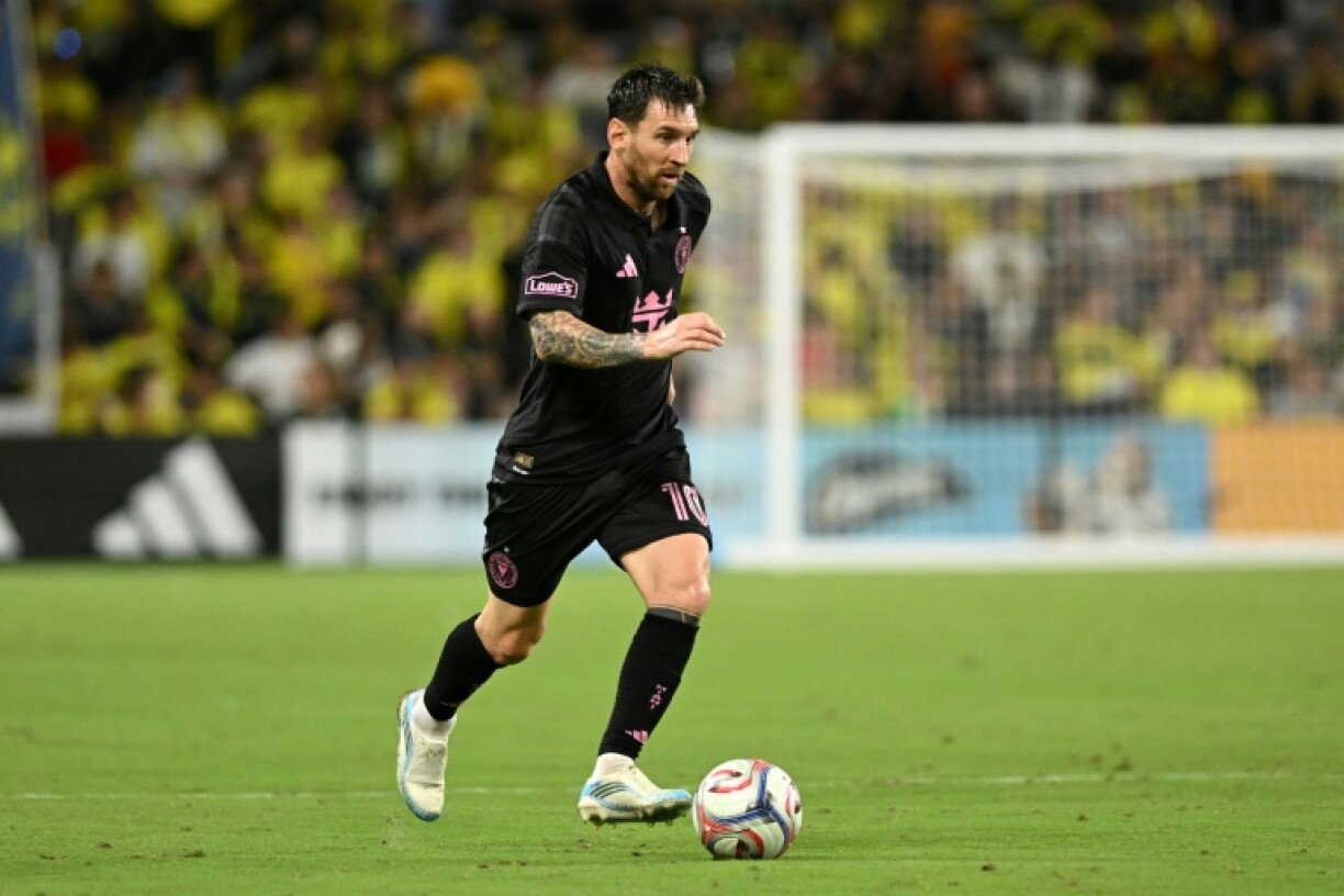 Messi scores first goal since father's death in Miami draw