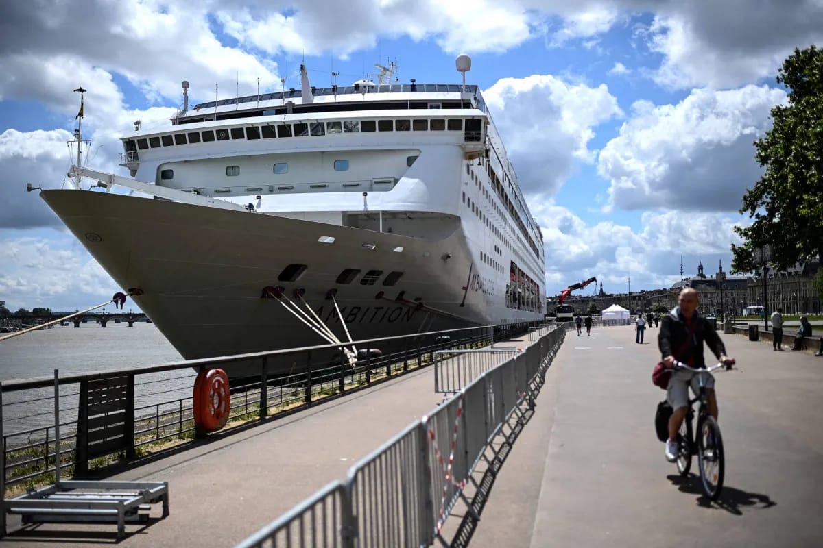 Norovirus outbreak confirmed aboard cruise ship in Bordeaux
